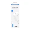 Зарядний пристрій ACCLAB AL-TC125 1xUSB-C, QC3.0, PD3.0 Wall Charger White - 2
