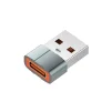 Адаптер ColorWay USB Type-C - USB V 3.0 (F/M) silver (CW-AD-CA) - 2