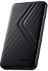 Зовнішній жорсткий диск 2.5" USB 1.0TB Apacer AC236 Black (AP1TBAC236B-1) - 2