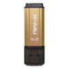 Флеш-накопичувач USB 8GB Hi-Rali Stark Series Gold (HI-8GBSTGD) - 1