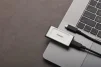Накопичувач зовнішній SSD Portable USB 1.0ТB Kingston XS2000 Silver (SXS2000/1000G) - 8