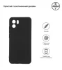 Чохол-накладка Armorstandart Matte Slim Fit для Xiaomi Redmi A1 Camera cover Black (ARM62827) - 2