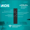 Світильник стельовий з пультом ДК Ikos Colo 80W 2800-6500К IP20 0004-BLG - 4