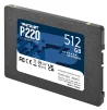Накопитель SSD 512GB Patriot P220 2.5" SATAIII TLC (P220S512G25) - 2
