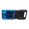 Флеш-накопитель USB3.2 256GB Type-C Kingston DataTraveler 80 M Blue/Black (DT80M/256GB) - 1