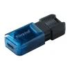 Флеш-накопитель USB3.2 256GB Type-C Kingston DataTraveler 80 M Blue/Black (DT80M/256GB) - 2