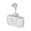 Фільтр живлення ColorWay CW-CHE24PDW 2 розетки, 4 USB, 2.5 cм, білий - 2