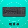 Клавiатура бездротова Logitech Signature K650 US Graphite USB (920-010945) - 6
