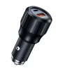 Автомобильное зарядное устройство для Choetech (1USB Type C 63W; 1USB 18W) PD3.0 QC3.0 Black (TC0010) - 2