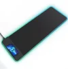 Килимок для миші з бездротовим зарядним пристроєм Choetech (T543-F) RGB Illuminated 15W Wireless Charging Mouse Pad - 3