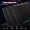 Килимок для миші з бездротовим зарядним пристроєм Choetech (T543-F) RGB Illuminated 15W Wireless Charging Mouse Pad - 5