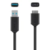 Кабель Belkin USB-A 3.0 - MicroUSB 3.0 (5Gbps) 0.9 м Black (F3U166bt03-BLK) - 2