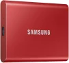 Накопичувач зовнішній SSD 2.5" USB 2.0TB Samsung T7 Red (MU-PC2T0R/WW) - 2