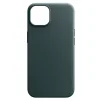 Чохол-накладка Armorstandart Fake Leather для Apple iPhone 14 Shirt Green (ARM64393) - 1