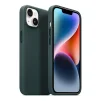 Чохол-накладка Armorstandart Fake Leather для Apple iPhone 14 Plus Shirt Green (ARM64396) - 3