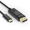 Кабель Choetech DisplayPort USB Type-C (M/M), 1.8 м, Black (XCP-1801BK) - 3