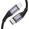 Кабель Choetech USB-C - Lightning, 2м (IP0041-BK) - 2