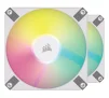 Вентилятор Corsair iCUE AF120 RGB Slim White Dual Fan Kit (CO-9050165-WW) - 1