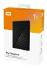 Зовнішній жорсткий диск 2.5" USB 1.0TB WD My Passport Black (WDBYVG0010BBK-WESN) - 6