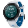Смарт-годинник Garmin Forerunner 265 Black Bezel with Whitestone Case and Whitestone/Tidal Blue Silicone Band (010-02810-51) - 2
