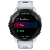 Смарт-годинник Garmin Forerunner 265 Black Bezel with Whitestone Case and Whitestone/Tidal Blue Silicone Band (010-02810-51) - 6