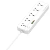 Фильтр питания ProLogix Premium (PR-SC5415W) 5 розеток, 4 USB (1 PD+1 QC3.0+2 AUTO ID), 2 м, белый - 5
