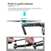 Пропеллеры лопасти винты SK для DJI Mavic Pro Platinum Quick Props (4шт) Black/White (32861866063BW) - 2