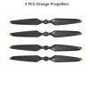 Пропелери лопаті гвинти SK для DJI Mavic 3 Noise Quick Props (4шт) Orange (9453O-4) - 2