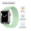Ремінець Armorstandart Braided Solo Loop для Apple Watch 42mm/44mm/45mm/49mm Mint Size 10 (172 mm) (ARM64912) - 2