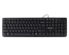 Клавiатура Maxxter KBM-U01-UA Black USB - 1