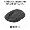 Мишка бездротова Logitech M240 Silent Charcoal (910-007119) - 5