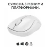 Мишка бездротова Logitech M240 Silent Off White (910-007120) - 3