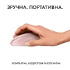 Мишка бездротова Logitech M240 Silent Rose (910-007121) - 4