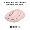 Мишка бездротова Logitech M240 Silent Rose (910-007121) - 5