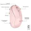 Мишка бездротова Logitech M240 Silent Rose (910-007121) - 6