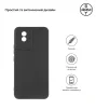 Чохол-накладка Armorstandart Matte Slim Fit для Vivo Y02 Camera cover Black (ARM67060) - 2