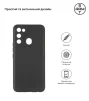 Чехол-накладка Armorstandart Matte Slim Fit для Tecno Spark 9 (KG5p) Camera cover Black (ARM64808) - 2