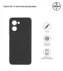 Чехол-накладка Armorstandart Matte Slim Fit для Realme C33 Camera cover Black (ARM65988) - 2