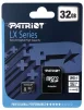 Карта памяти MicroSDHC 32GB UHS-I Class 10 Patriot LX + SD-adapter (PSF32GMCSDHC10) - 3