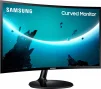 Монiтор Samsung 24" LS24C360 (LS24C360EAIXCI) Curved VA Black - 2