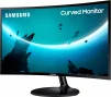 Монiтор Samsung 24" LS24C360 (LS24C360EAIXCI) Curved VA Black - 3