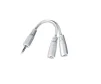 Спліттер CABLEXPERT mini-jack 3.5мм - 2 x mini-jack 3.5мм 0.1м White (CCA-415W) - 2