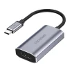 Адаптер Choetech HDMI - USB Type-C (M/F), Silver (HUB-H16) - 1
