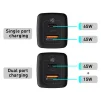 Мережевий зарядний пристрій Baseus GaN2 Lite Quick Charger (1USB, 1Type-C) QC/PD, 5A, 65W Black (CCGAN2L-B01) - 4