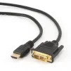 Кабель Cablexpert (CC-HDMI-DVI-0.5M) HDMI-DVI 0.5м чорний - 2