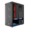 Корпус 1stPlayer X2-3B1 Black без БП - 3