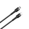 Кабель ColorWay USB-C-Lightning (PD Fast Charging 20W), 3.0А, 0.3м, Black (CW-CBPDCL054-BK) - 3