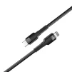 Кабель ColorWay USB-C-Lightning (PD Fast Charging 20W), 3.0А, 0.3м, Black (CW-CBPDCL054-BK) - 4