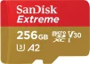 Карта пам`ятi MicroSDXC 256GB C10 UHS-I SanDisk Extreme V30 U3 R190/W130MB/s + SD (SDSQXAV-256G-GN6MA) - 1