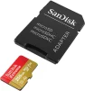 Карта пам`ятi MicroSDXC 256GB C10 UHS-I SanDisk Extreme V30 U3 R190/W130MB/s + SD (SDSQXAV-256G-GN6MA) - 2